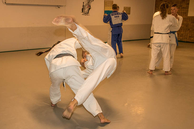 Judoles bij Sportschool Van Doorn
